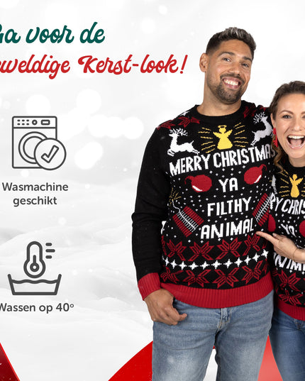 Joulupaita Hyvää Joulua Saastainen Eläin