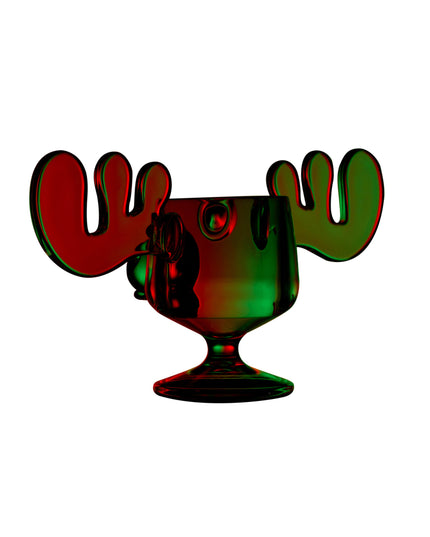 Vacation Movie Moose Acrylic Christmas Mug