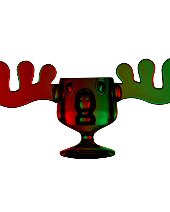 Vacation Movie Moose Acrylic Christmas Mug