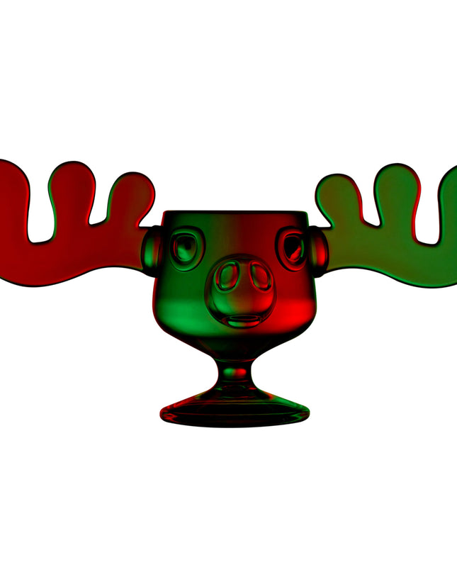 Vacation Movie Moose Acrylic Christmas Mug