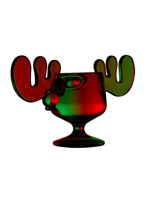 Vacation Movie Moose Acrylic Christmas Mug