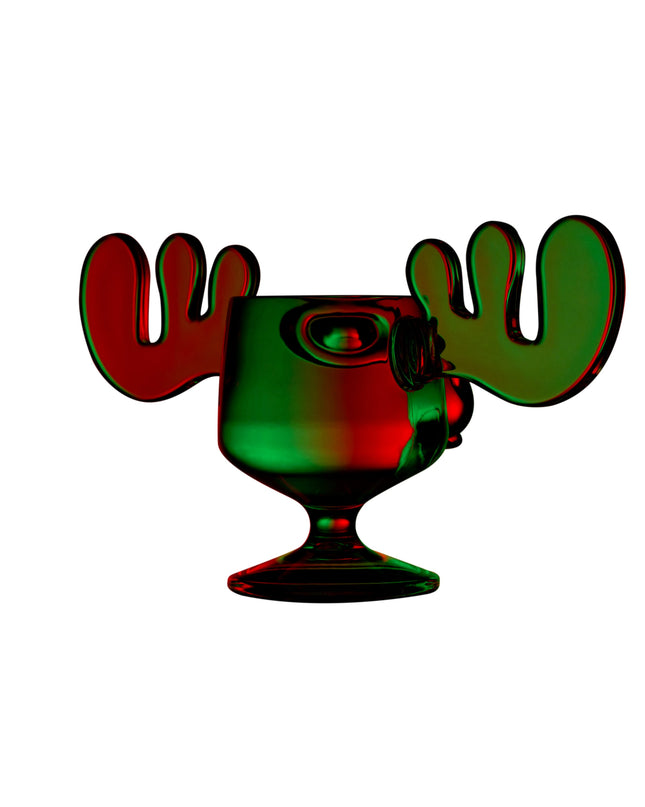 Vacation Movie Moose Acrylic Christmas Mug