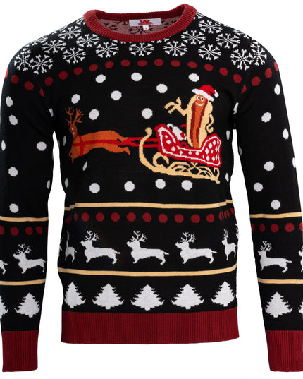 Wienerschnitzel Ugly Christmas Sweater