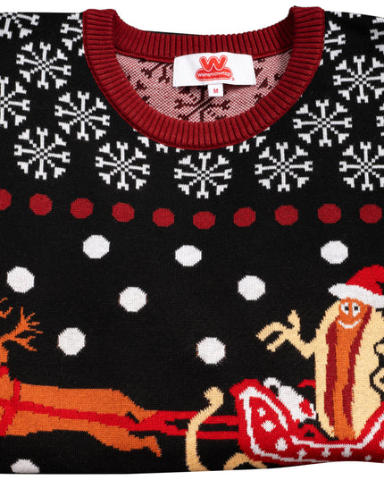 Wienerschnitzel Ugly Christmas Sweater