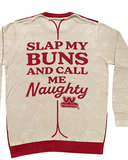 Wienerschnitzel Funny Hotdog Ugly Christmas Sweater