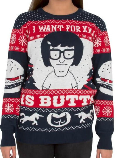 Women's Tina's "All I Want for Christmas is Butts" Sweater