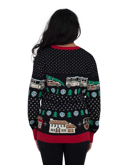 Women's Christmas Vacation Old-Fashioned Family Sweater