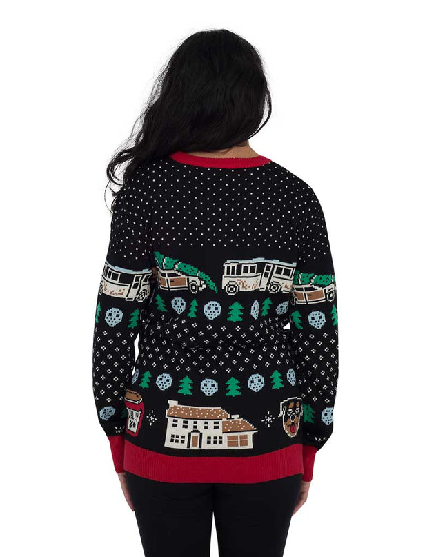 Women's Christmas Vacation Old-Fashioned Family Sweater