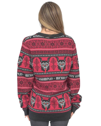 Women's Merry Krampus Ugly Christmas Sweater