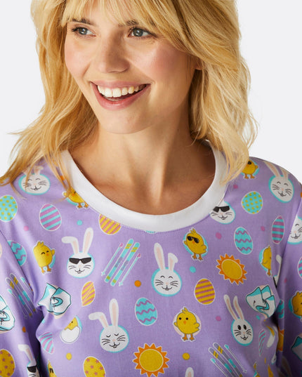 Women's Purple Easter Pajamas