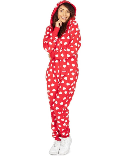 Women's Beating Hearts Jumpsuit