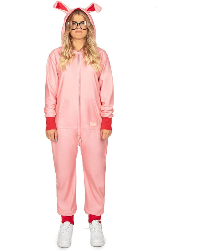 Women's Christmas Story Bunny Jumpsuit