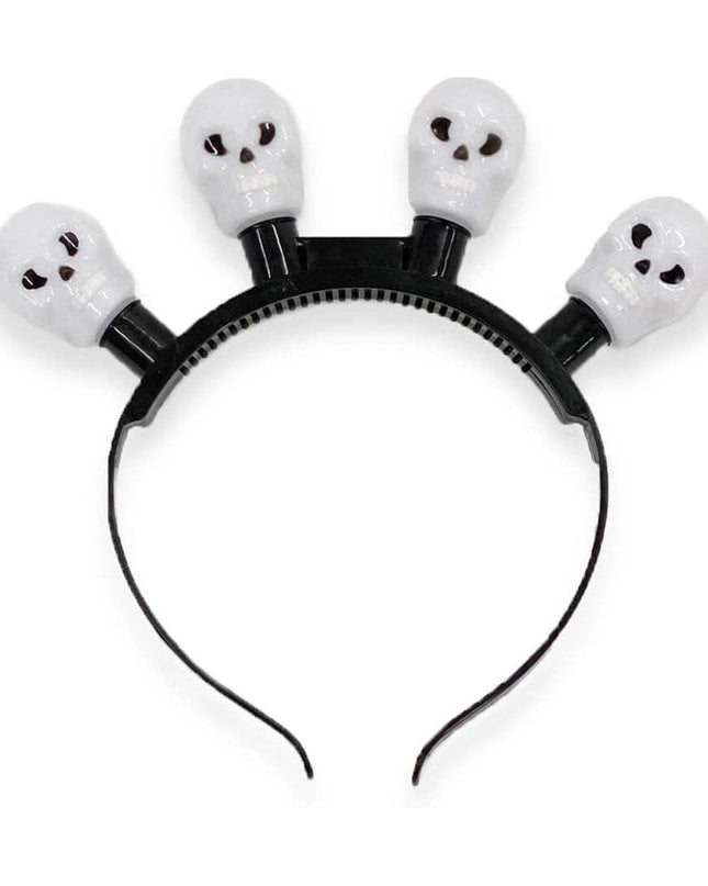 Light Up Skeleton Headband