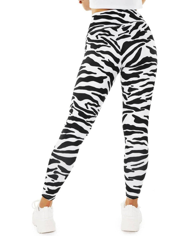 Zebra High Waisted Leggings