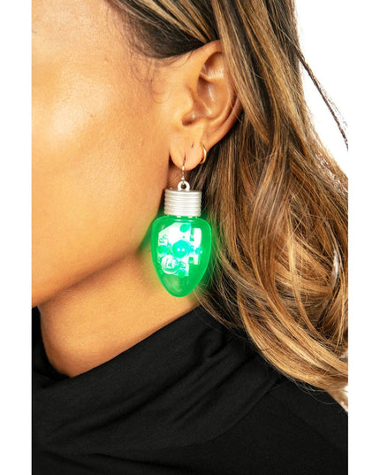 Light Up Bulb Earrings