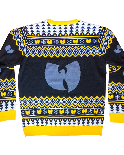 Wu-Tang Clan Logo Snowflakes Ugly Christmas Sweater