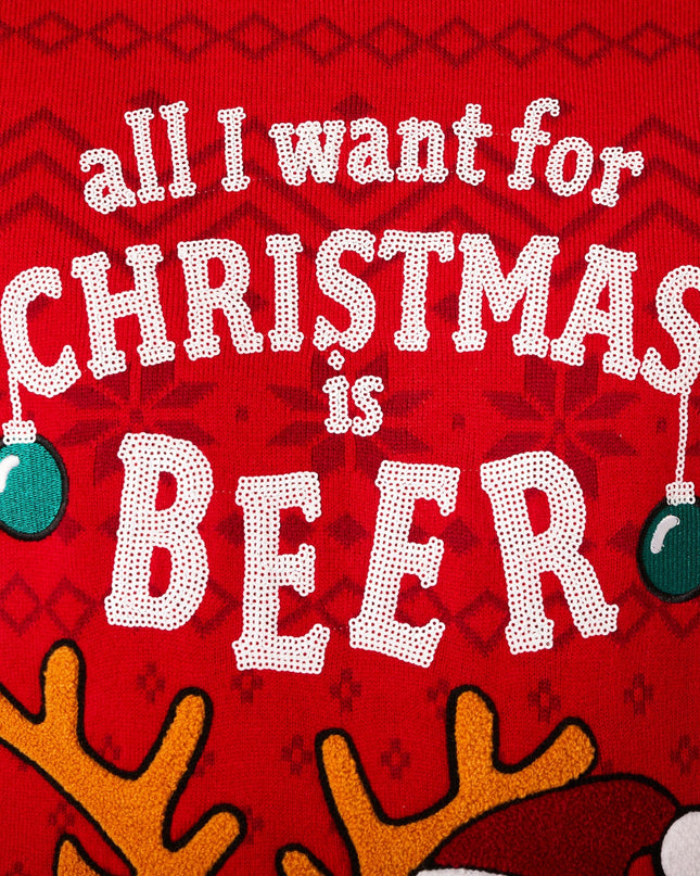 Women's Beer Christmas Sweater