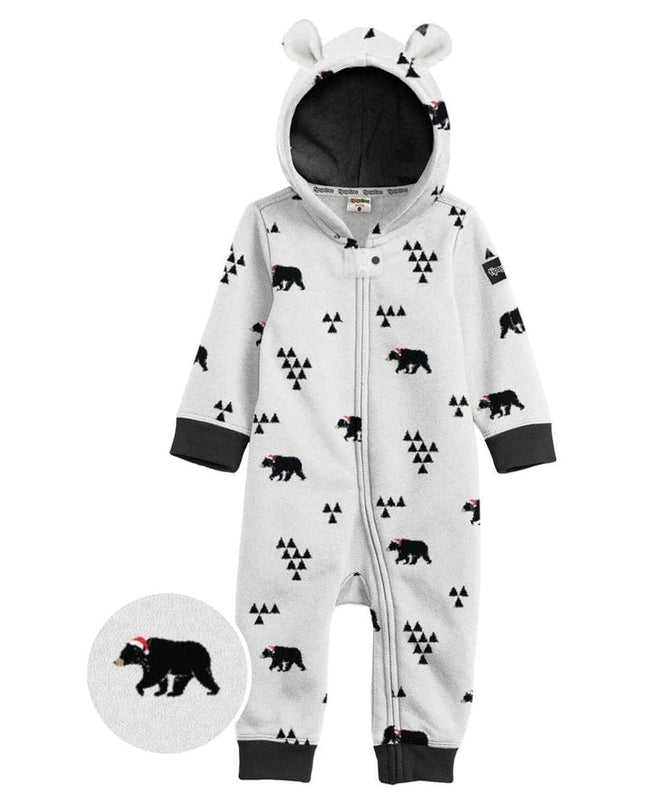 Toddler Boy's Beary Christmas Jumpsuit