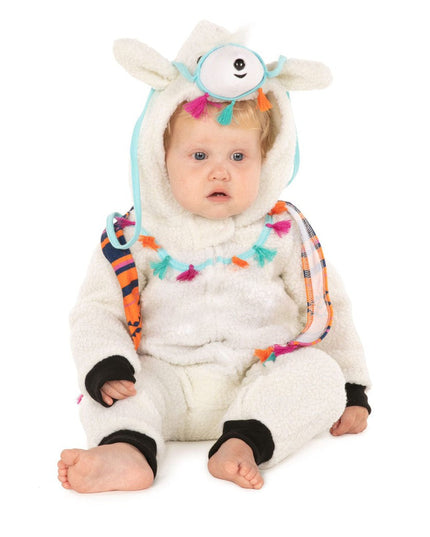 Toddler Girl's Llama Costume