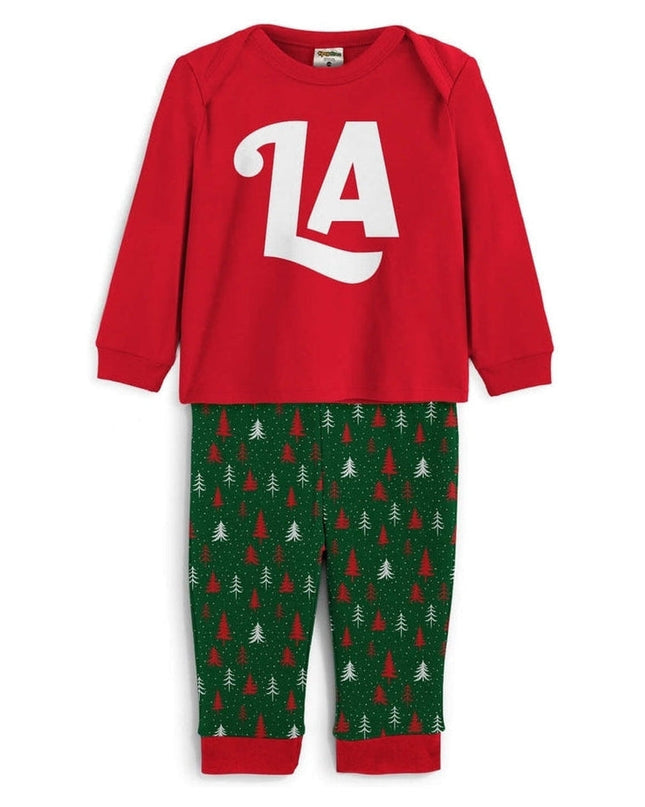 Baby Boy's Fa La La Pajama Set