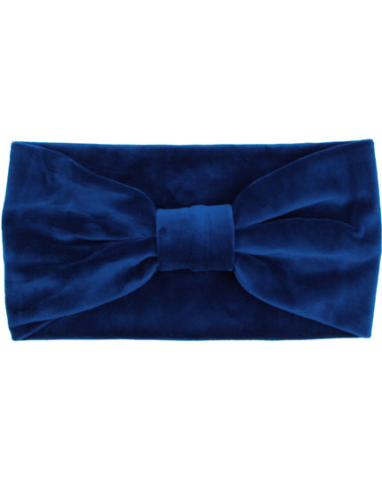 Royal Blue Velvet Headband | Christmas Accessories