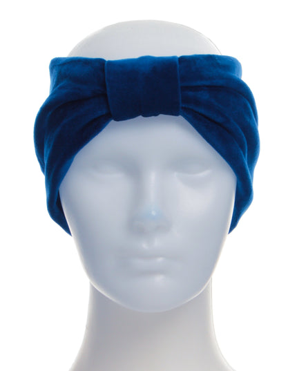 Royal Blue Velvet Headband