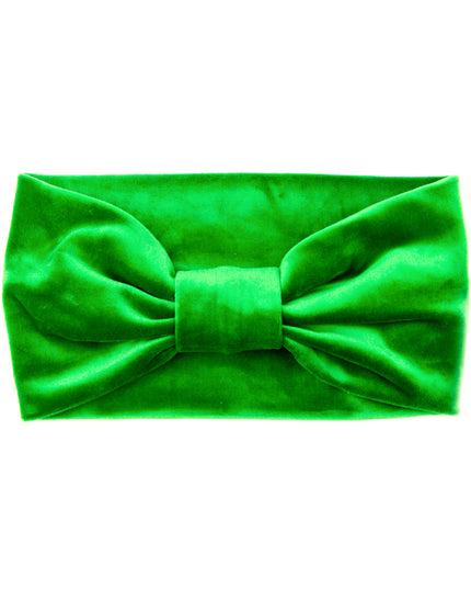 Light Green Velvet Headband