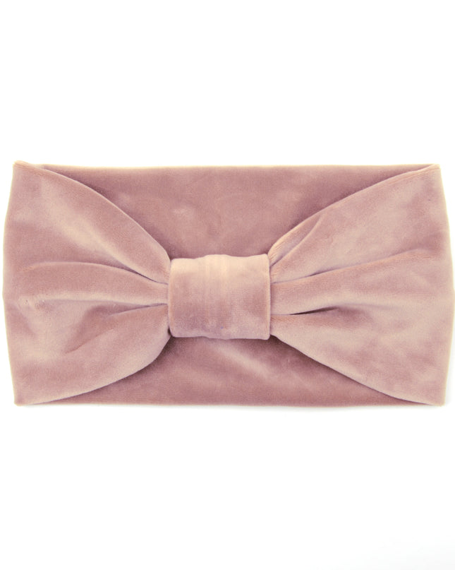 Pastel Lilac Velvet Headband | Christmas Accessories