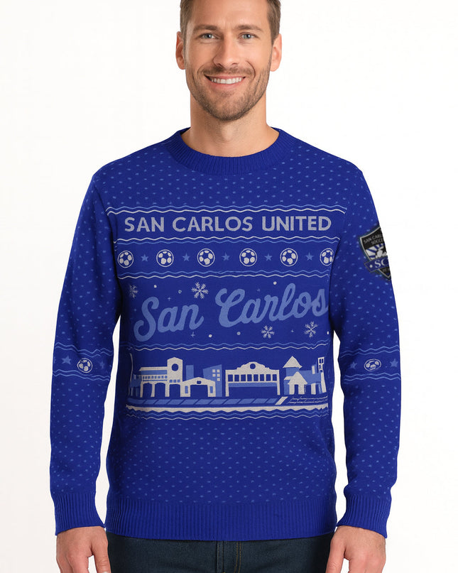 Men's San Carlos United Holiday Knit Sweater