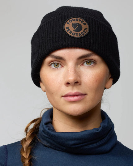 Fjallraven Bergtagen Wool Beanie in Deep Forest Green
