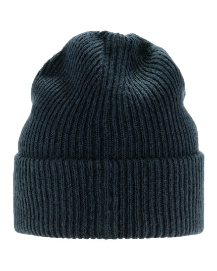 Fjallraven Bergtagen Wool Beanie in Dark Navy Blue