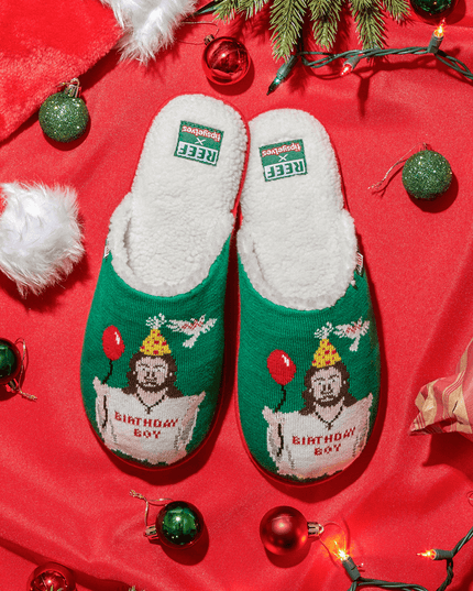 Men's Birthday Boy Reef Slippers