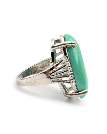 Vihreä Boho Sormus Luonnolliselle Ilmeelle