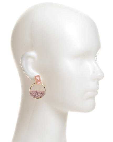 Powder Puffed Earrings - Cute Holiday Accessory