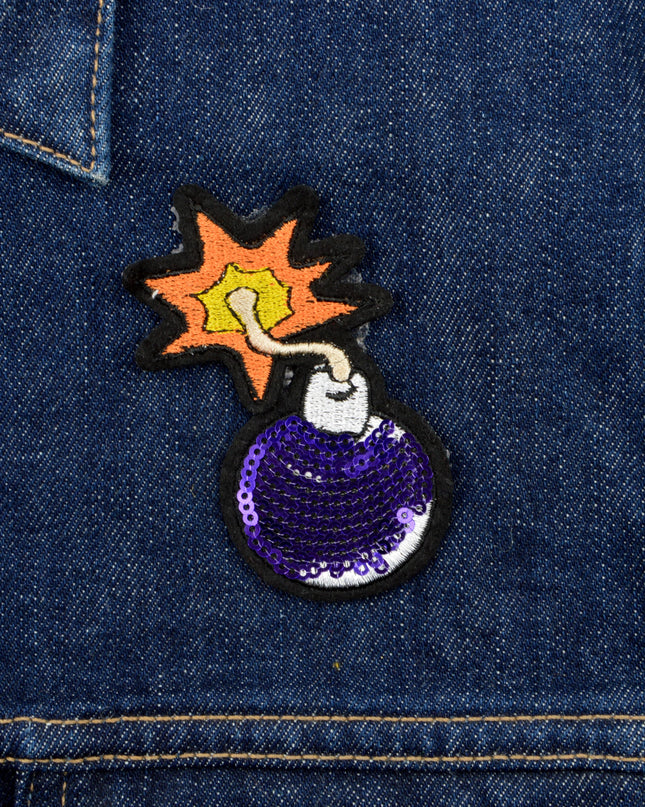 Purple Bomb Patch