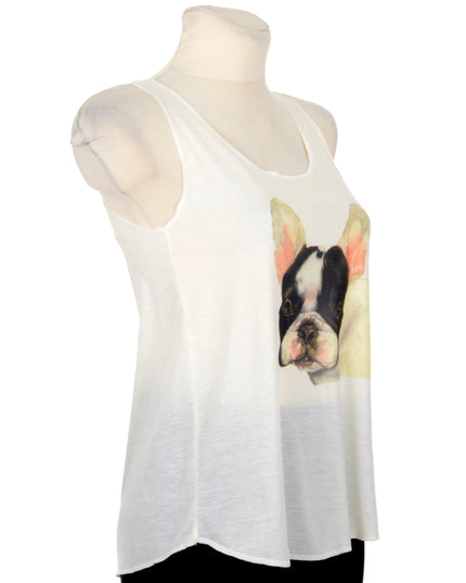 French Bulldog Graphic Sleeveless Top for Men and Women