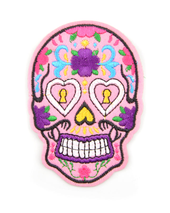 Skull Candy Halloween Costume Patch