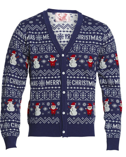 Lively Christmas Cardigan - Unisex Holiday Style