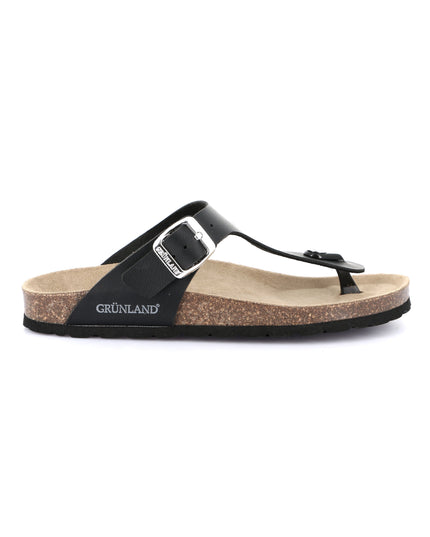Grünland Black Women's Flip-Flops