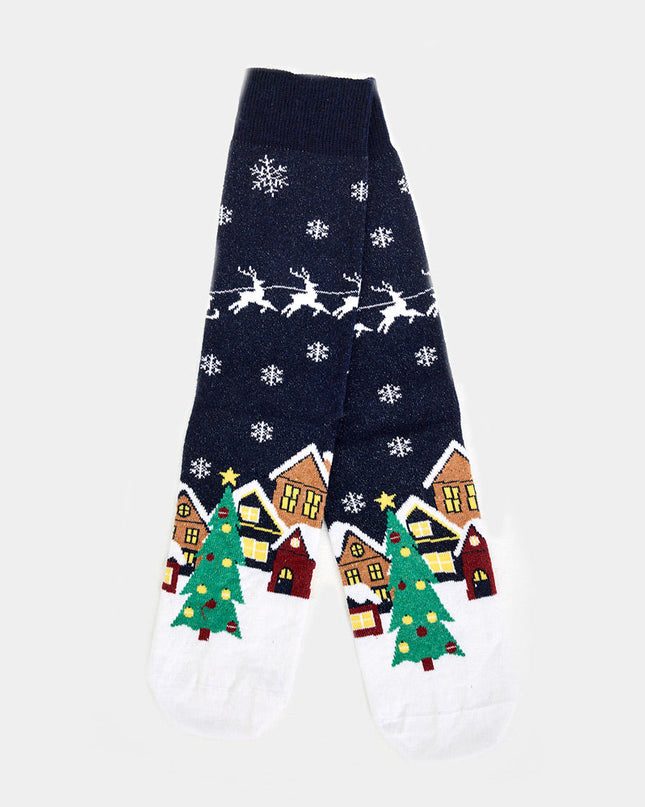 Unisex Alaska Christmas Socks