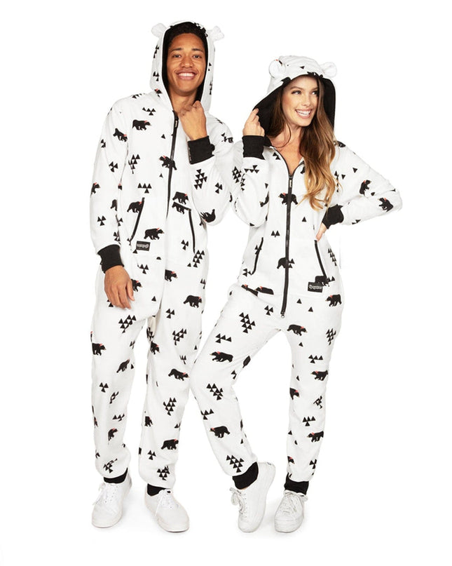 Matching Beary Christmas Couples Jumpsuits