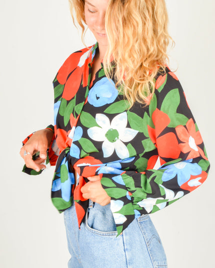 Black Still Life Blouse for All Ages