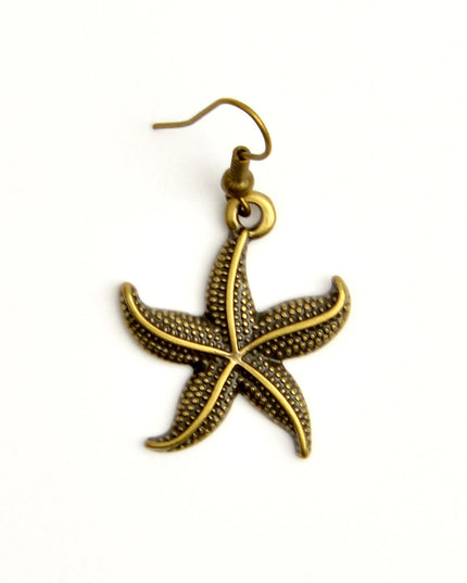 Starfish Design Earrings