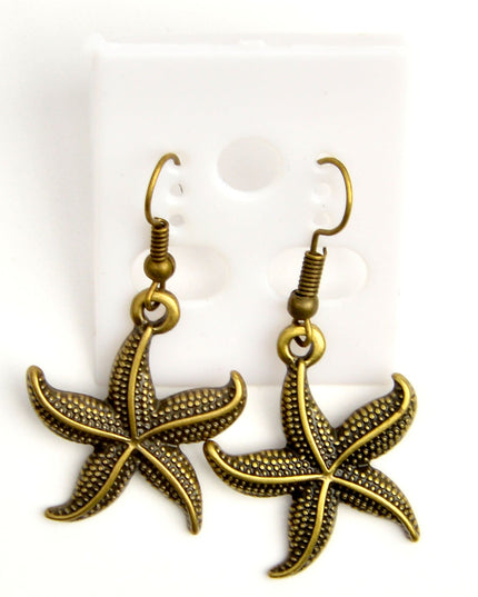 Starfish Design Earrings