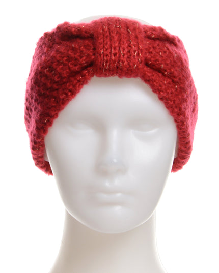 Red Knitted Headband