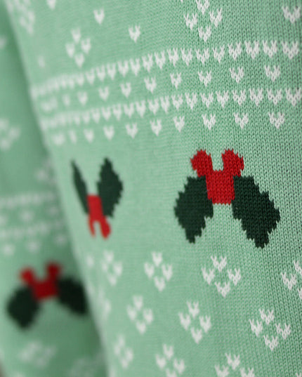 Green "Sweet Christmas" Sweater for Men