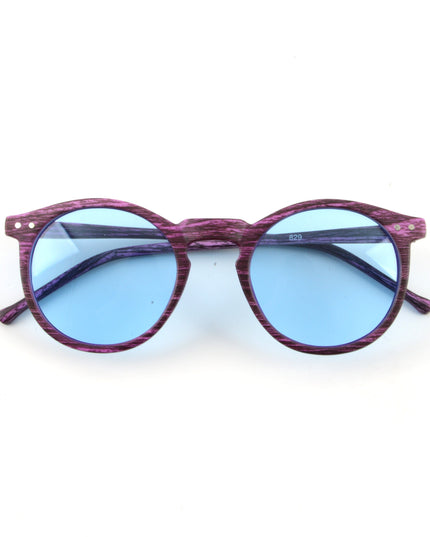 Purple Patterned Scrunchie