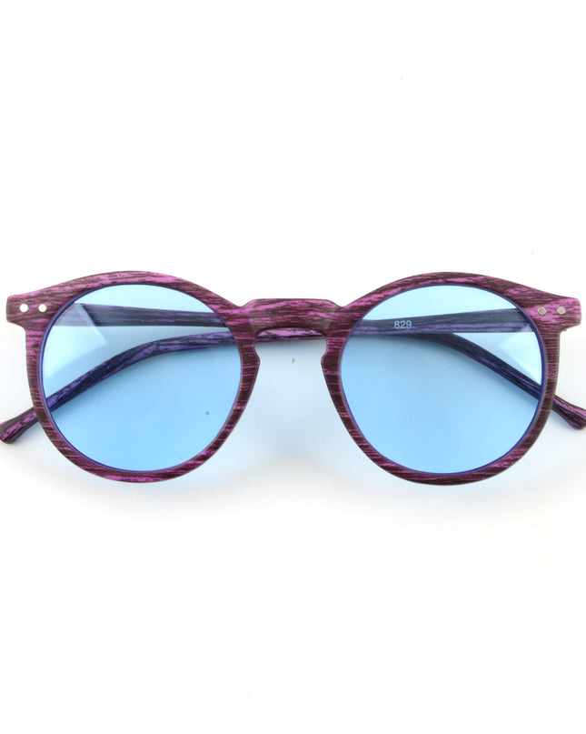 Purple Patterned Scrunchie