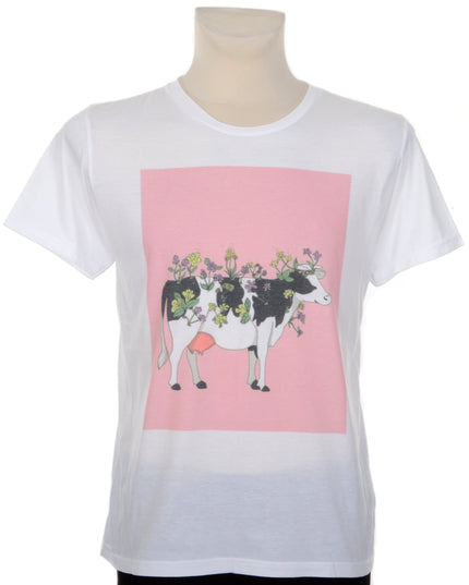Easter Cow Design T-Shirt