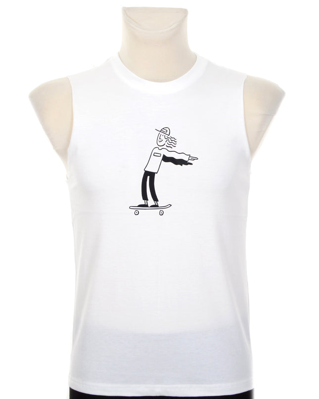 Tank Top - Skater Design for Men and Women